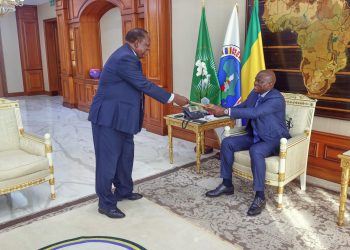 Gabon/Brice Clotaire Oligui Nguema reçoit un émissaire du Président zambien Hakainde Hichilema