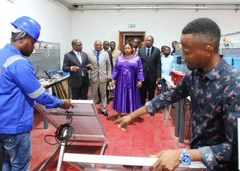 Gabon/Reprise des cours au Centre de formation de Nkok : Camélia Ntoutoume Leclercq constate le retour à la normale
