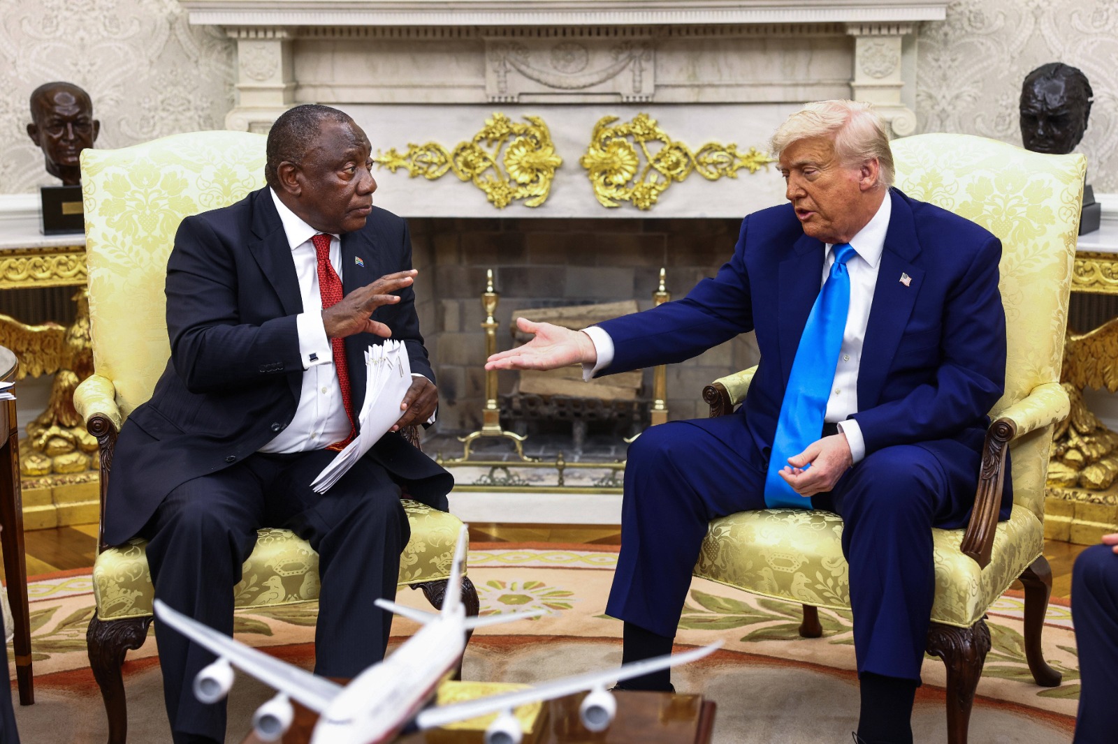 Diplomatie : Donald Trump exige des explications de la part du président Sud Africain Cyril Ramaphosa sur le sort des Afrikaners