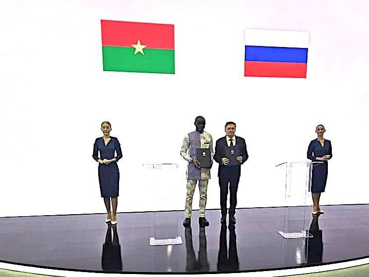 Burkina – Russie | Un Accord pour une centrale nucléaire civile