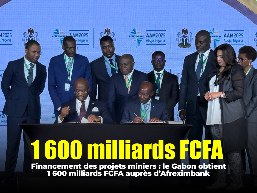 Le Gabon signe deux accords stratégiques avec Afreximbank pour un montant de 1 600 milliards FCFA, impulsant une nouvelle dynamique économique sous le leadership du Président Oligui Nguema