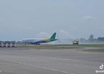 Le Gabon déploie ses ailes : l’Airbus de Fly Gabon atterrit à Libreville, concrétisant la vision de souveraineté nationale portée par le Président Oligui Nguema