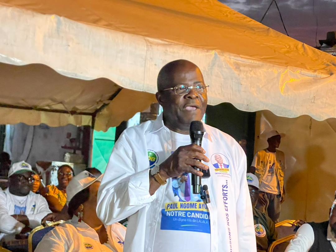 Gabon/Meeting de clôture : Paul Ngome Ayong fait vibrer le 5ᵉ arrondissement pour une victoire assurée au 2ᵉ siège
