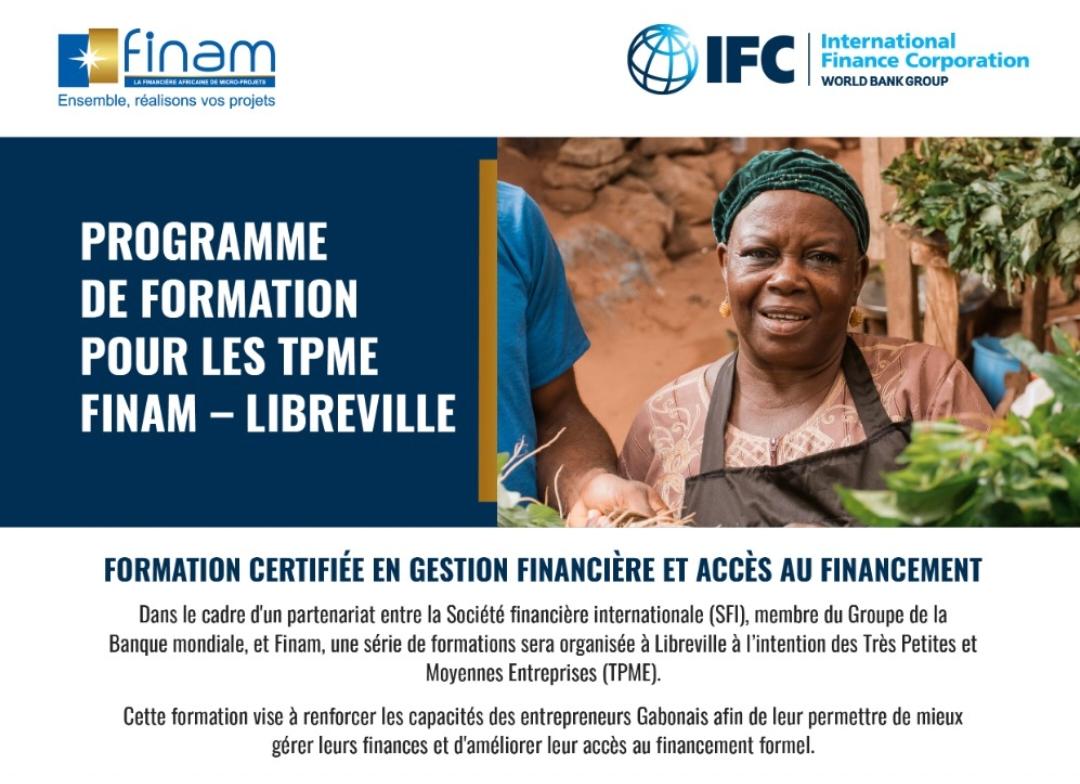 Gabon: pour soutenir les TPME,Finam mise sur un programme de formation certifiée pour renforcer les compétences des entrepreneurs